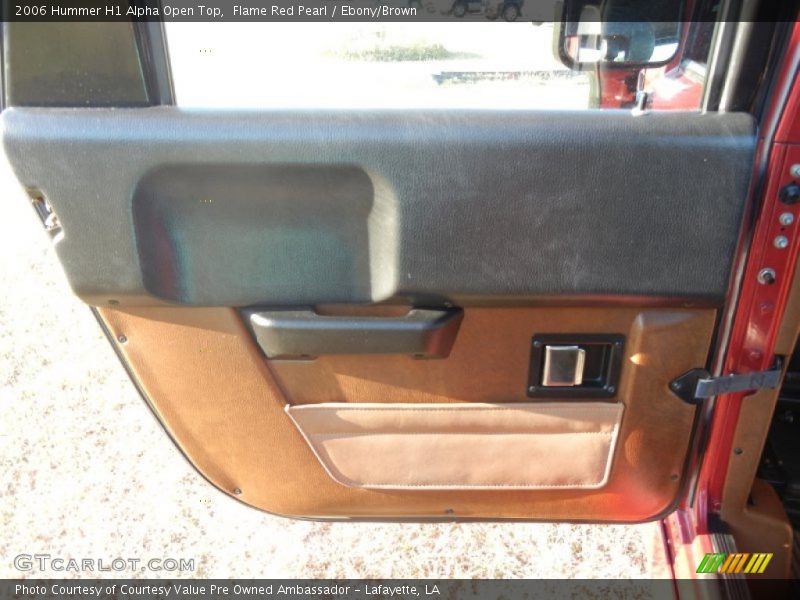 Door Panel of 2006 H1 Alpha Open Top