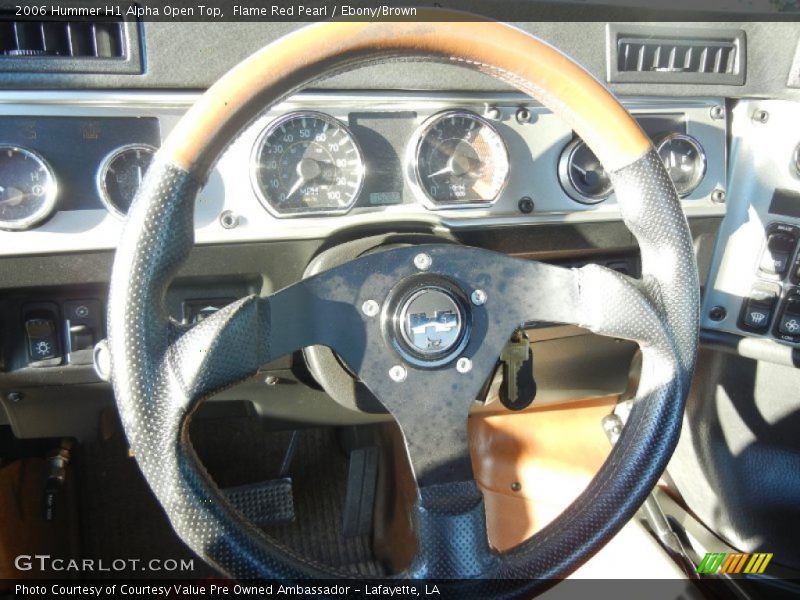  2006 H1 Alpha Open Top Steering Wheel