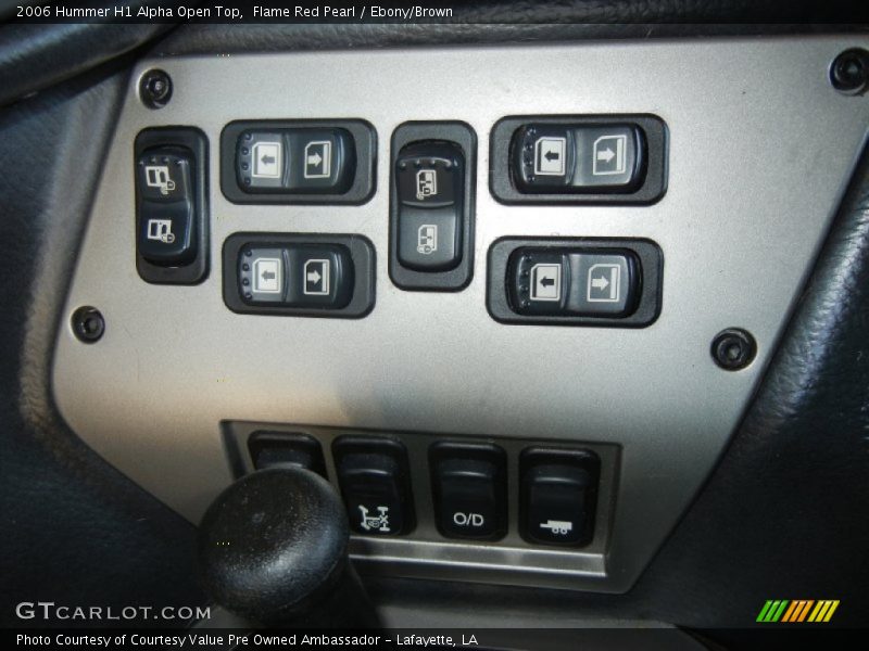 Controls of 2006 H1 Alpha Open Top