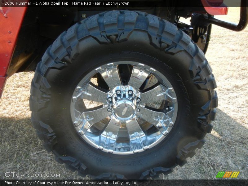 Custom Wheels of 2006 H1 Alpha Open Top