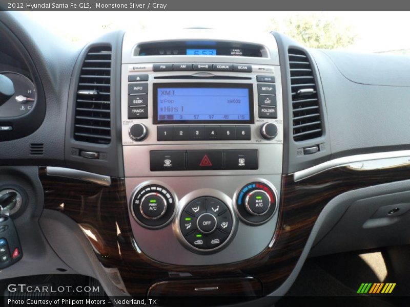 Controls of 2012 Santa Fe GLS