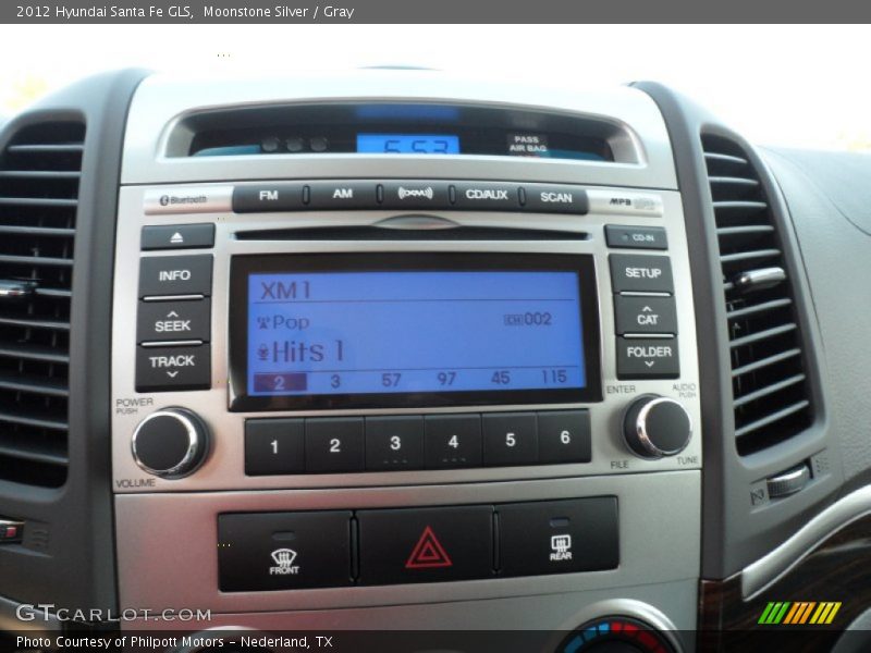 Audio System of 2012 Santa Fe GLS