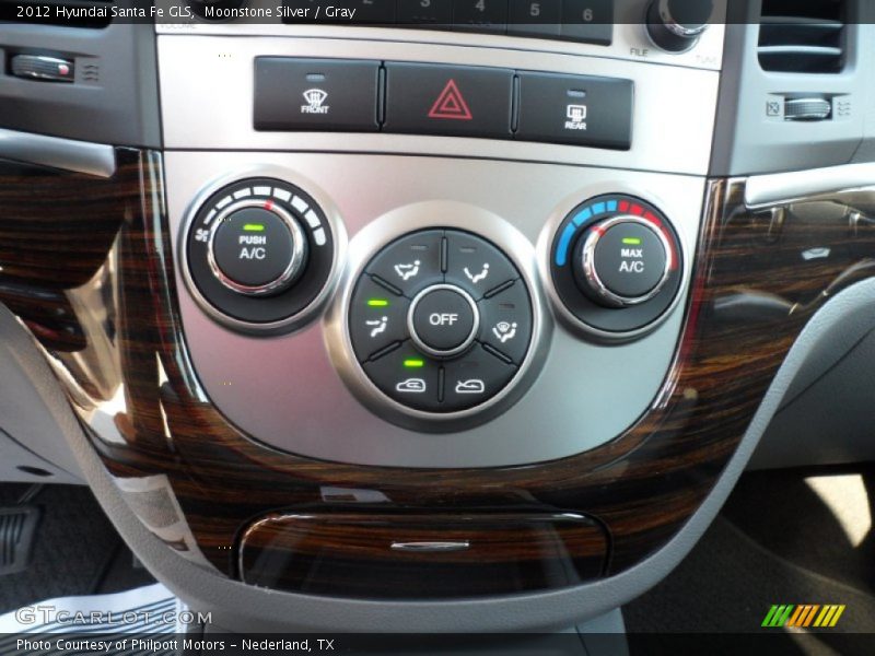 Controls of 2012 Santa Fe GLS
