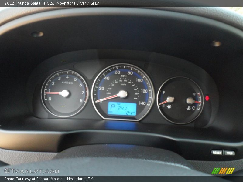  2012 Santa Fe GLS GLS Gauges