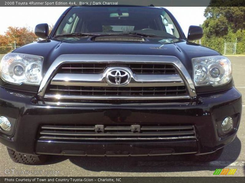 Black / Dark Charcoal 2008 Toyota 4Runner Sport Edition 4x4