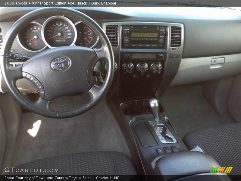 Black / Dark Charcoal 2008 Toyota 4Runner Sport Edition 4x4