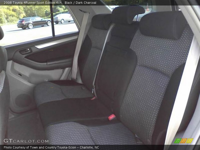 Black / Dark Charcoal 2008 Toyota 4Runner Sport Edition 4x4