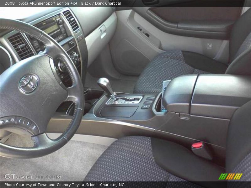 Black / Dark Charcoal 2008 Toyota 4Runner Sport Edition 4x4