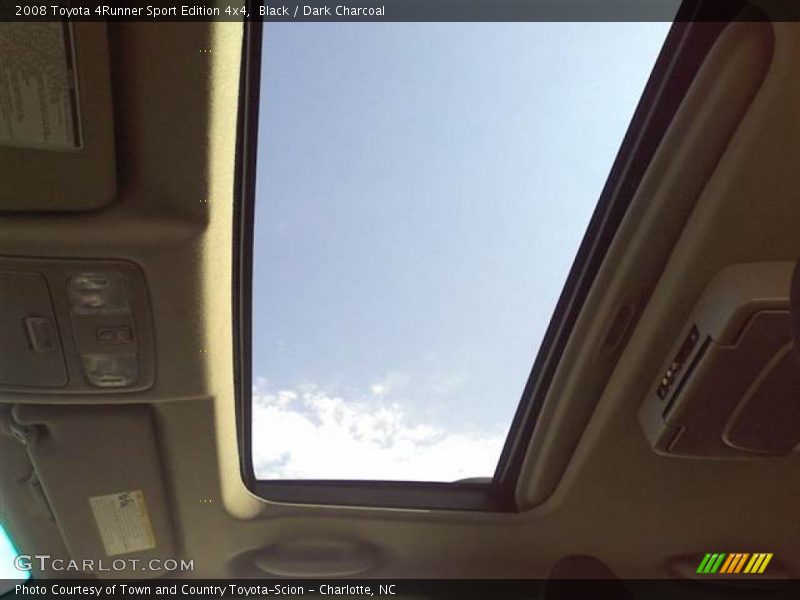 Black / Dark Charcoal 2008 Toyota 4Runner Sport Edition 4x4