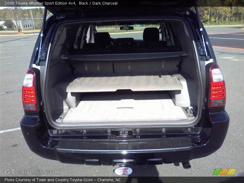 Black / Dark Charcoal 2008 Toyota 4Runner Sport Edition 4x4