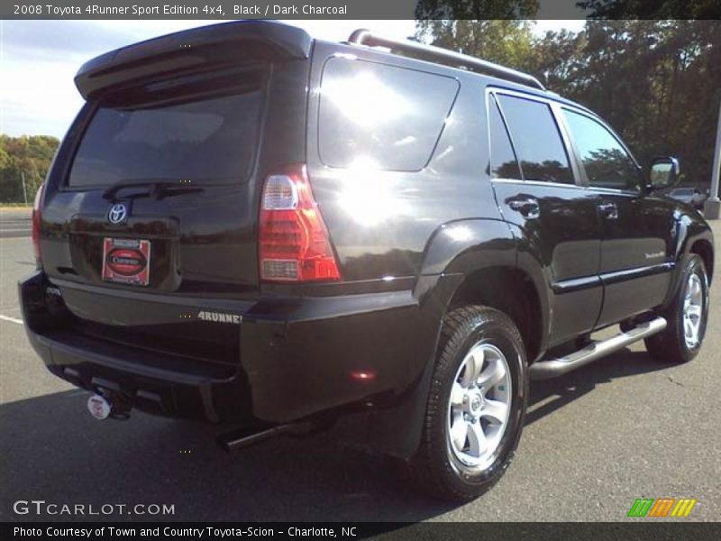 Black / Dark Charcoal 2008 Toyota 4Runner Sport Edition 4x4