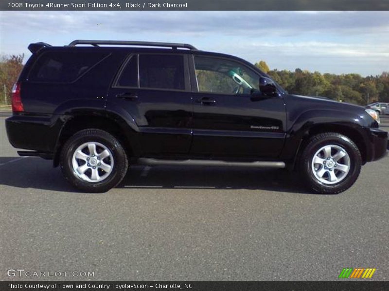 Black / Dark Charcoal 2008 Toyota 4Runner Sport Edition 4x4