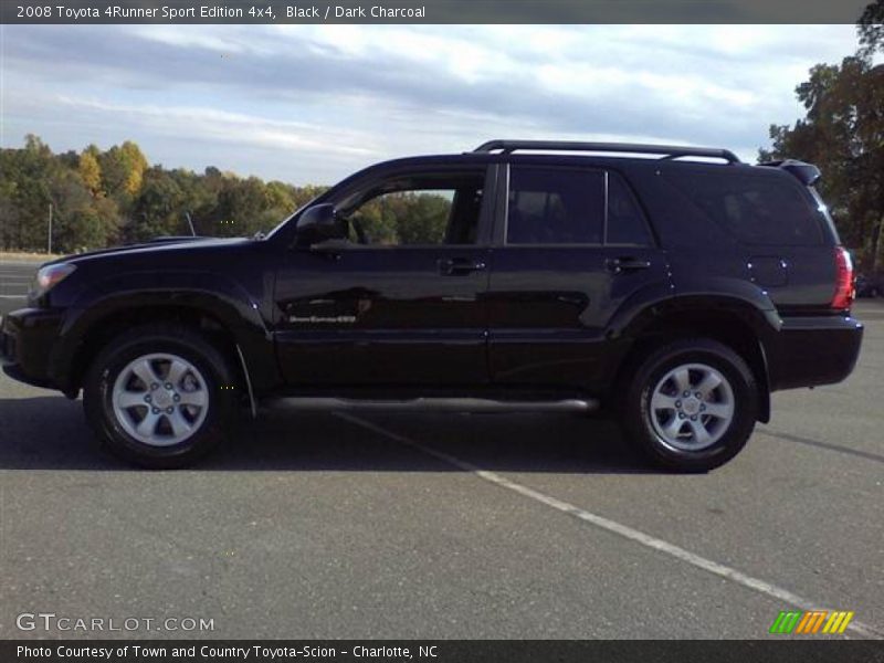 Black / Dark Charcoal 2008 Toyota 4Runner Sport Edition 4x4