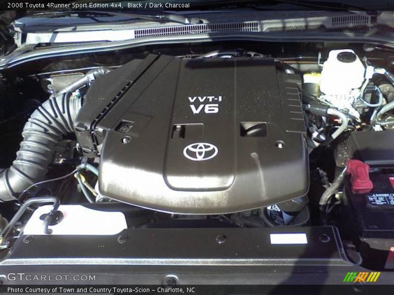 Black / Dark Charcoal 2008 Toyota 4Runner Sport Edition 4x4