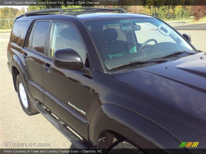 Black / Dark Charcoal 2008 Toyota 4Runner Sport Edition 4x4