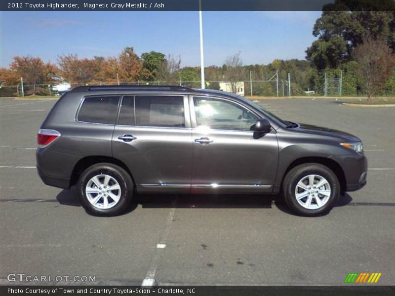 Magnetic Gray Metallic / Ash 2012 Toyota Highlander