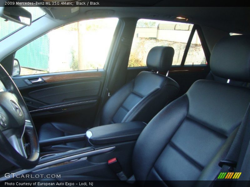 Black / Black 2009 Mercedes-Benz ML 350 4Matic