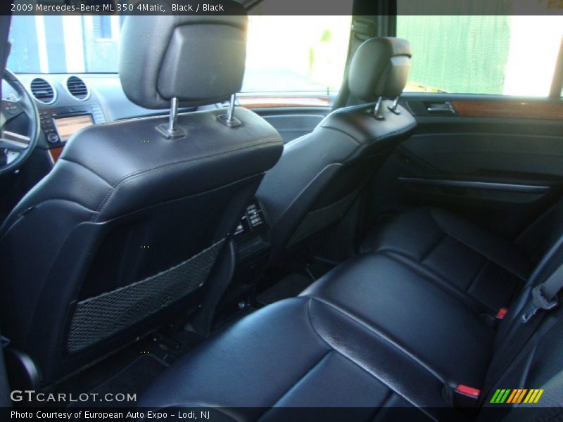 Black / Black 2009 Mercedes-Benz ML 350 4Matic