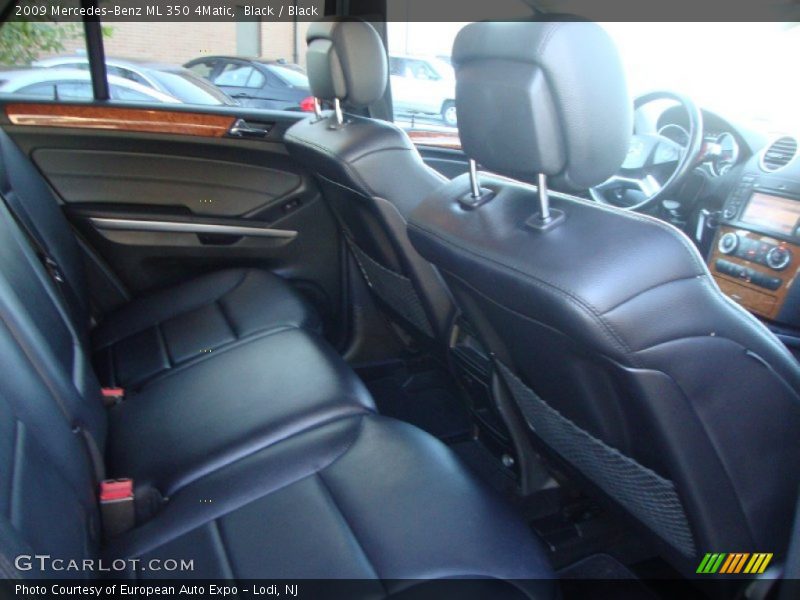 Black / Black 2009 Mercedes-Benz ML 350 4Matic