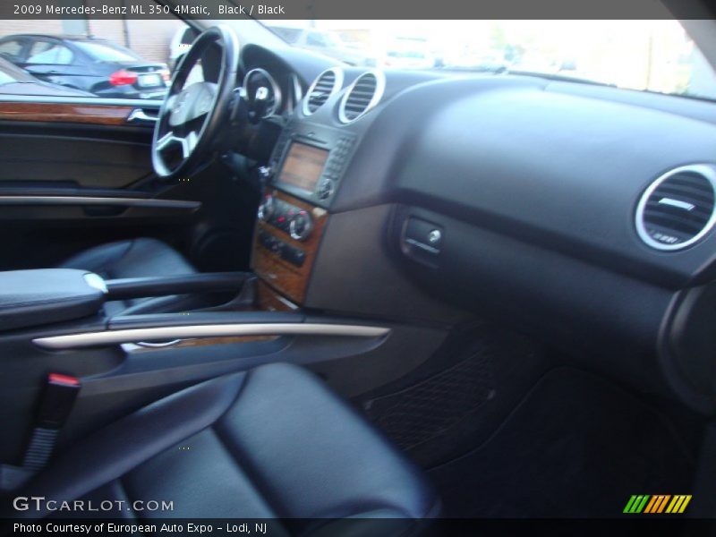 Black / Black 2009 Mercedes-Benz ML 350 4Matic