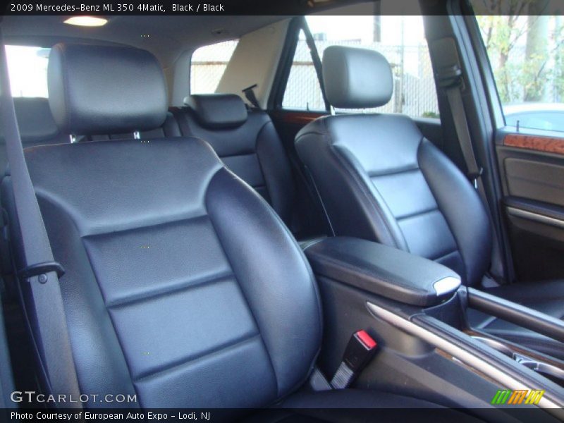 Black / Black 2009 Mercedes-Benz ML 350 4Matic