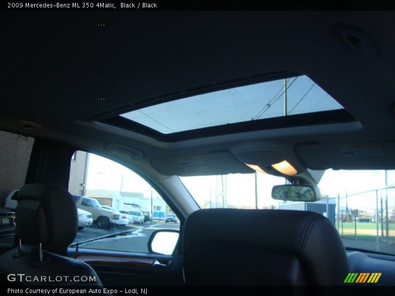 Black / Black 2009 Mercedes-Benz ML 350 4Matic