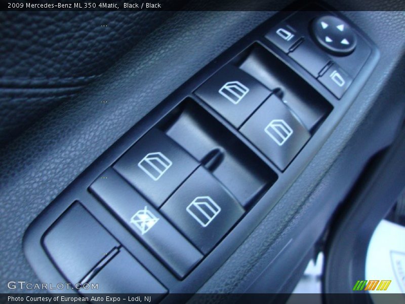 Black / Black 2009 Mercedes-Benz ML 350 4Matic