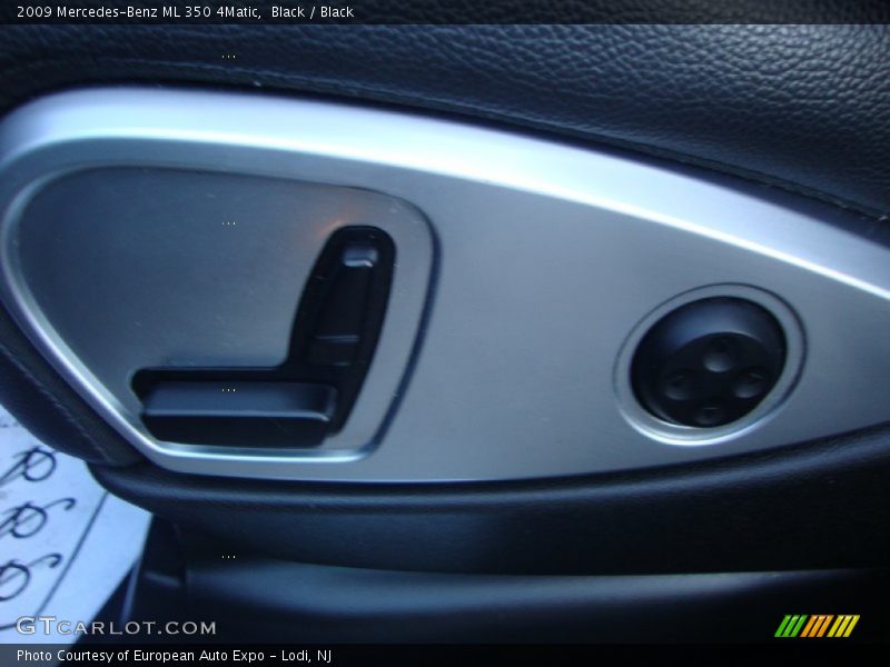 Black / Black 2009 Mercedes-Benz ML 350 4Matic