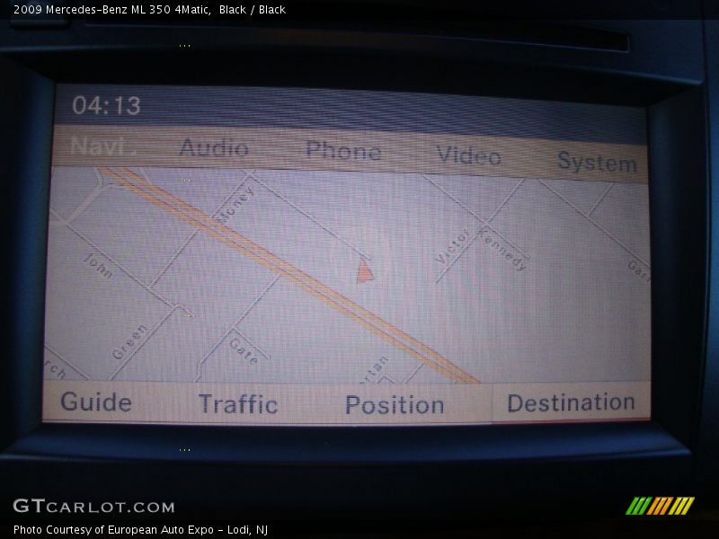Black / Black 2009 Mercedes-Benz ML 350 4Matic