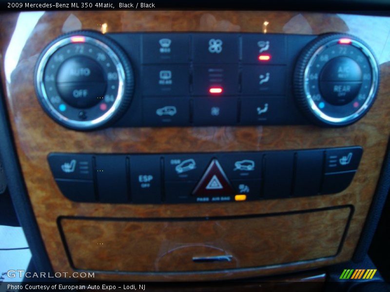 Black / Black 2009 Mercedes-Benz ML 350 4Matic