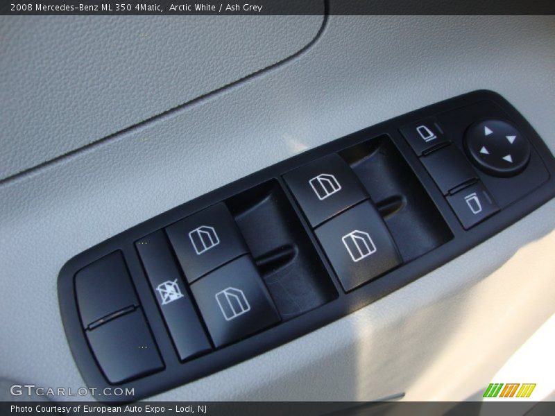 Arctic White / Ash Grey 2008 Mercedes-Benz ML 350 4Matic