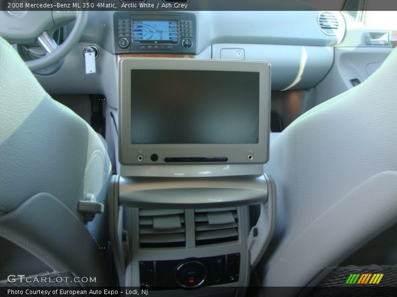 Arctic White / Ash Grey 2008 Mercedes-Benz ML 350 4Matic