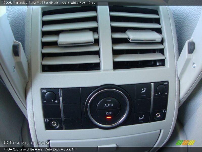 Arctic White / Ash Grey 2008 Mercedes-Benz ML 350 4Matic