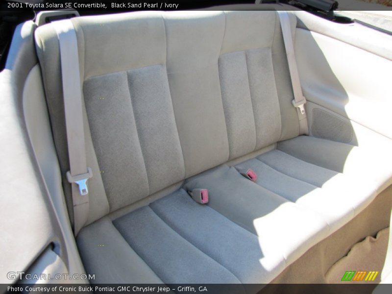 Black Sand Pearl / Ivory 2001 Toyota Solara SE Convertible