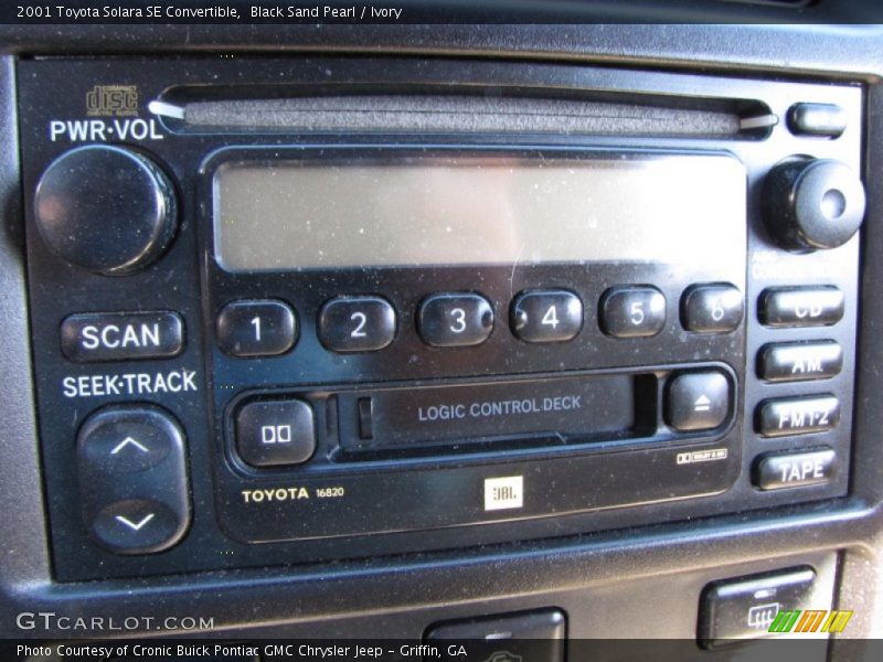 Audio System of 2001 Solara SE Convertible