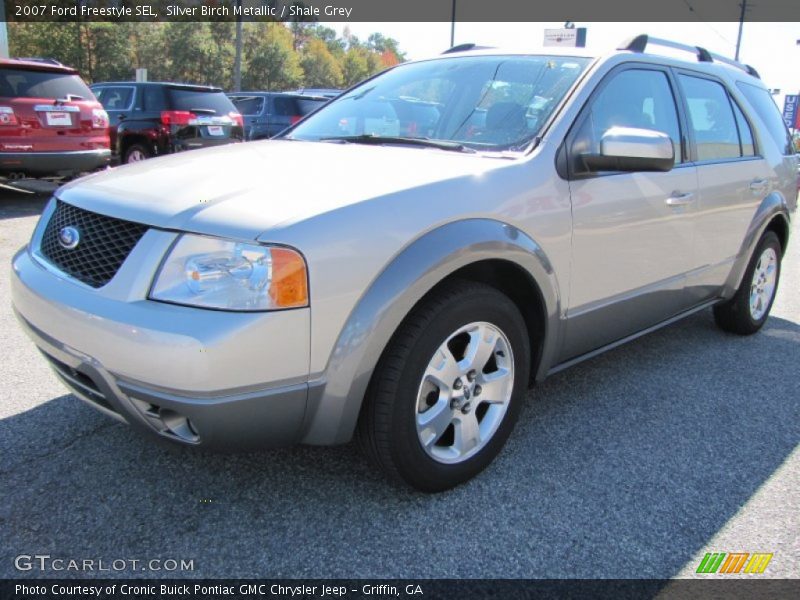 Silver Birch Metallic / Shale Grey 2007 Ford Freestyle SEL