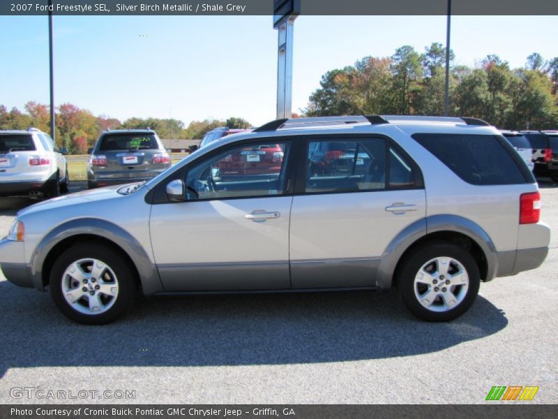 Silver Birch Metallic / Shale Grey 2007 Ford Freestyle SEL
