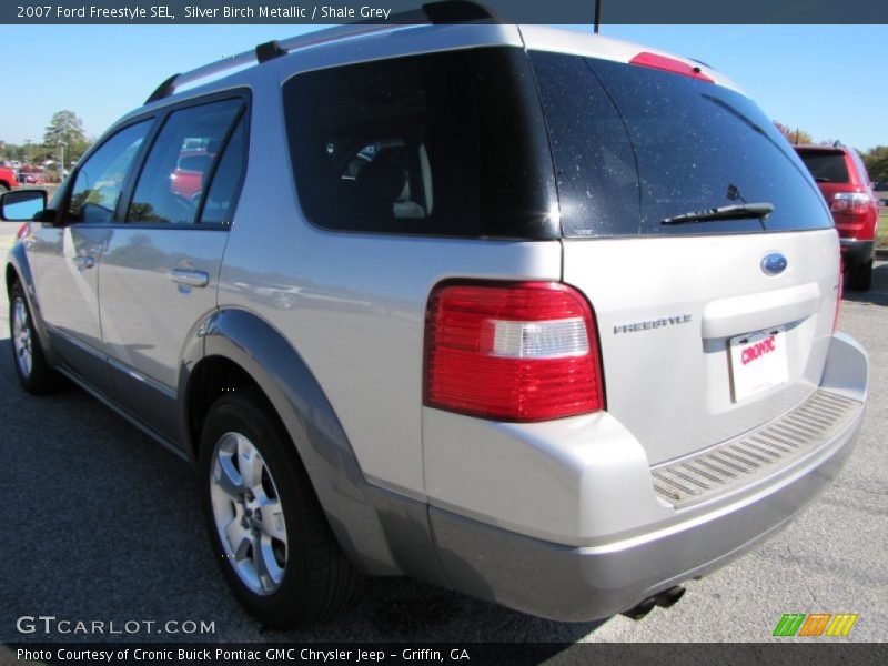 Silver Birch Metallic / Shale Grey 2007 Ford Freestyle SEL