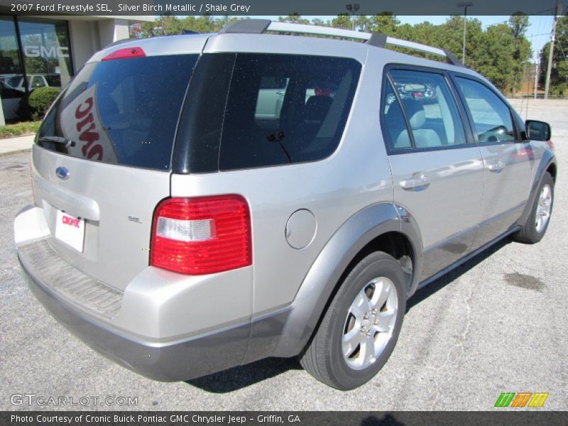 Silver Birch Metallic / Shale Grey 2007 Ford Freestyle SEL
