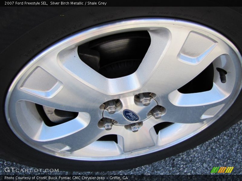 Silver Birch Metallic / Shale Grey 2007 Ford Freestyle SEL