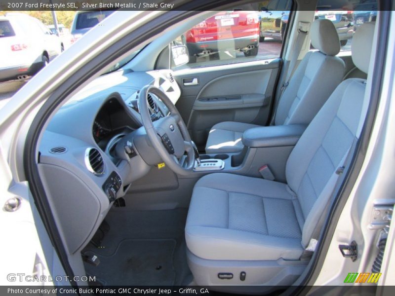 Silver Birch Metallic / Shale Grey 2007 Ford Freestyle SEL