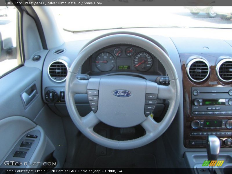 Silver Birch Metallic / Shale Grey 2007 Ford Freestyle SEL