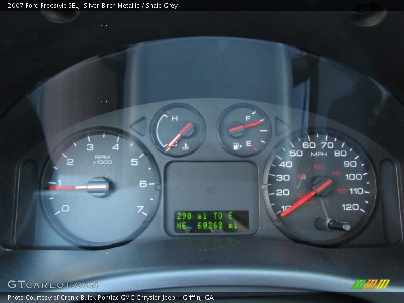 Silver Birch Metallic / Shale Grey 2007 Ford Freestyle SEL