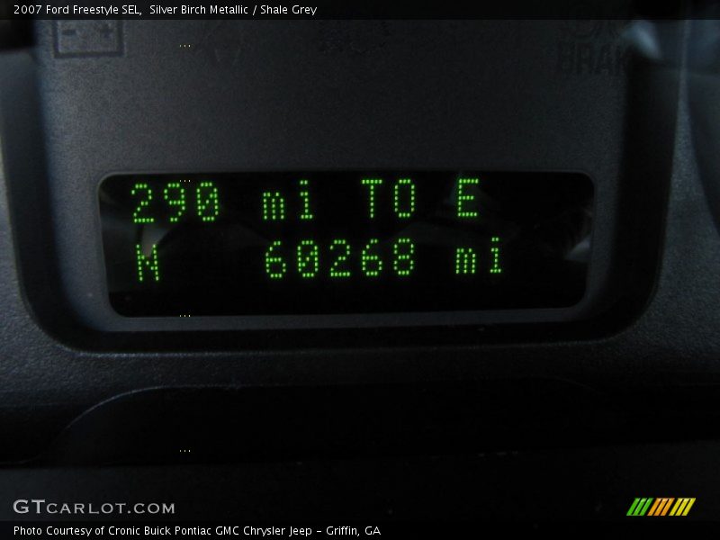 Silver Birch Metallic / Shale Grey 2007 Ford Freestyle SEL