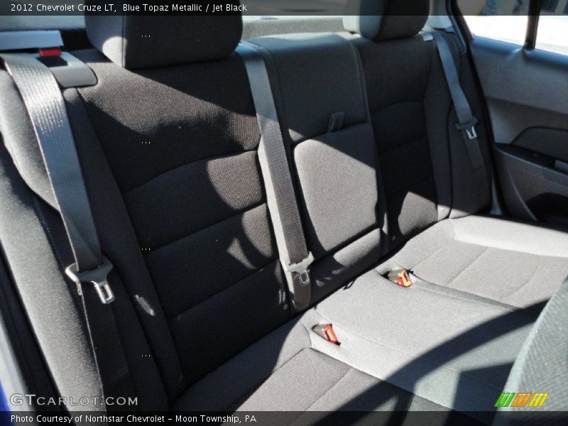 Blue Topaz Metallic / Jet Black 2012 Chevrolet Cruze LT