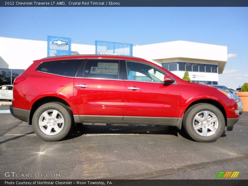 2012 Traverse LT AWD Crystal Red Tintcoat