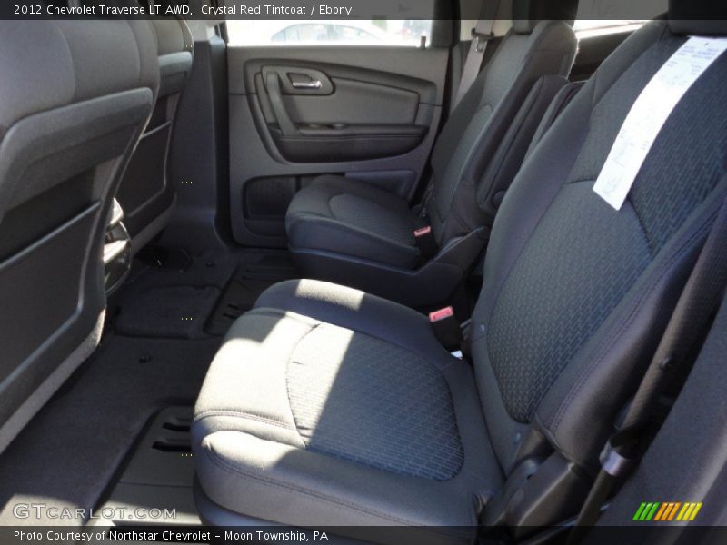 Crystal Red Tintcoat / Ebony 2012 Chevrolet Traverse LT AWD