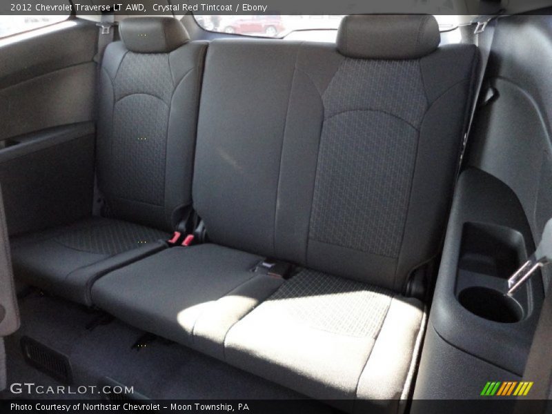 Crystal Red Tintcoat / Ebony 2012 Chevrolet Traverse LT AWD
