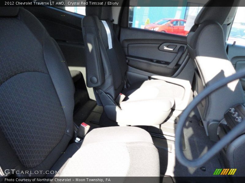 Crystal Red Tintcoat / Ebony 2012 Chevrolet Traverse LT AWD
