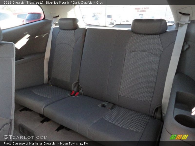 Silver Ice Metallic / Dark Gray/Light Gray 2012 Chevrolet Traverse LS
